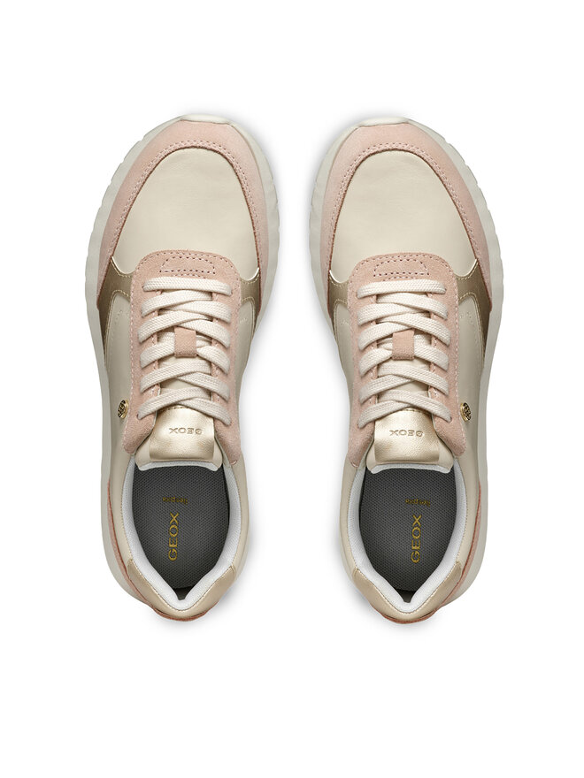 Geox Sneakersy Geox D Sukie 2.0 D55YPC 08522 C1S8Z Béžová
