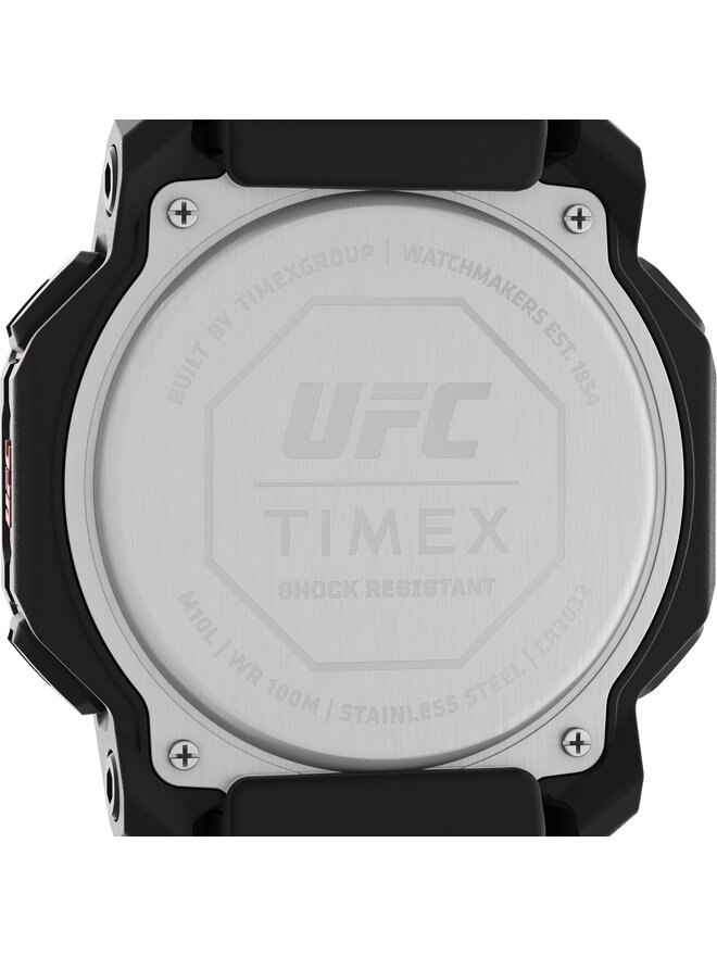 Timex Zegarek Timex Ufc Strenght Knockout TW2V88100 Czarny