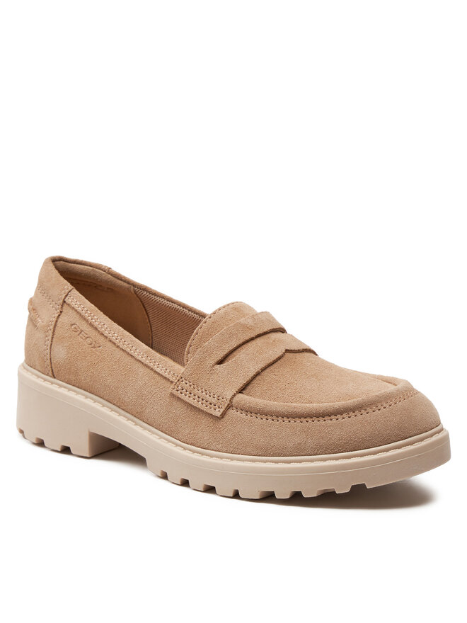 Geox Półbuty Geox J Casey Girl J3620C 00022 C8182 D Beżowy