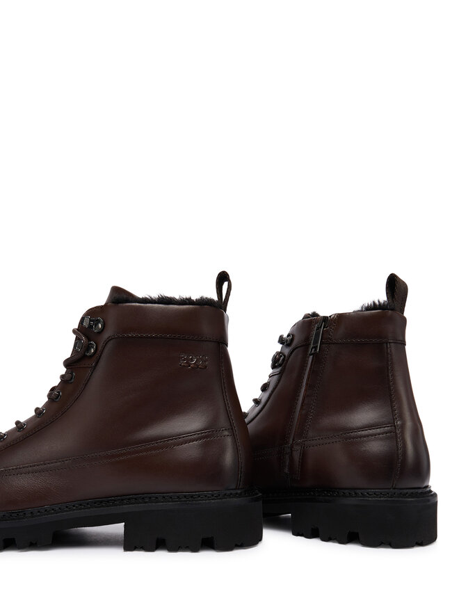 BOSS Schnürschuhe BOSS Julyo 50552570 Braun