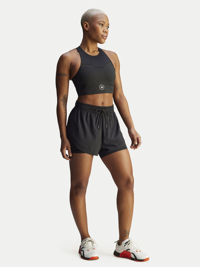 adidas by Stella McCartney adidas by Stella McCartney Felső Stella McCartney Training JF3760 Fekete Slim Fit