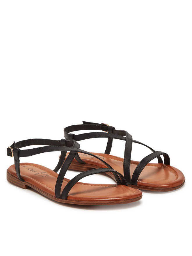 s.Oliver Sandali s.Oliver 5-28145-44 Črna