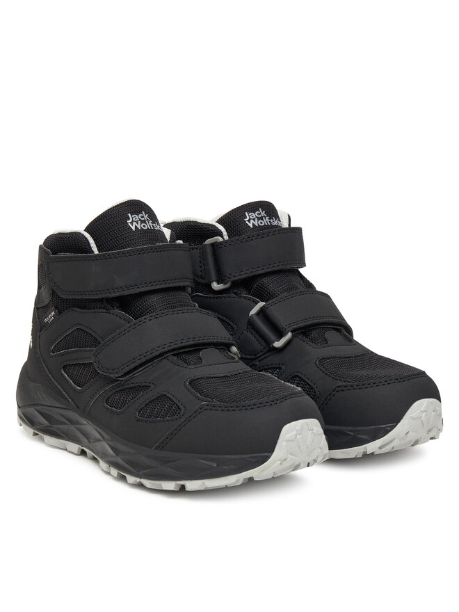 Jack Wolfskin Трекінгові черевики Jack Wolfskin Woodland 2 Texapore Mid Vc A64865 Чорний