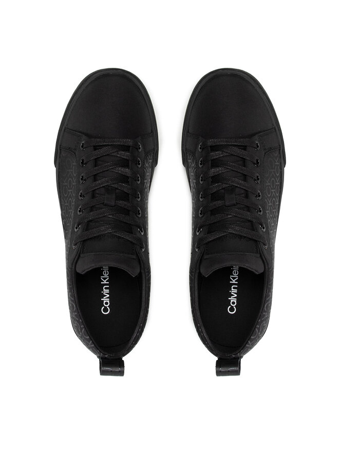 Calvin Klein Sneakers Calvin Klein Low Top Lace Up HM0HM00645 Nero