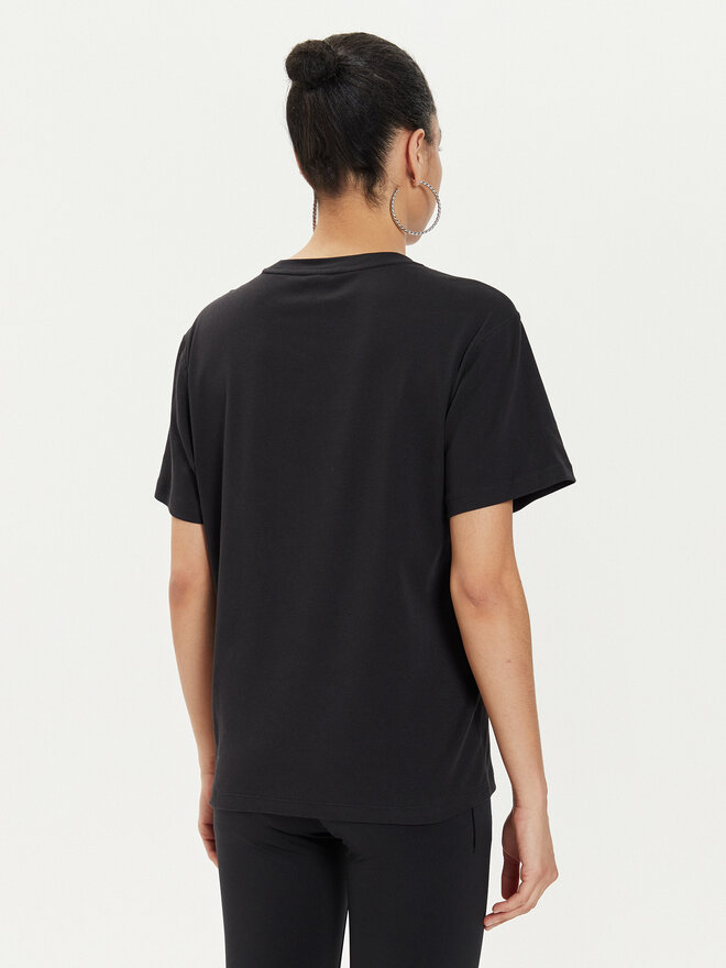 adidas adidas Marškinėliai Trefoil IR9533 Juoda Regular Fit