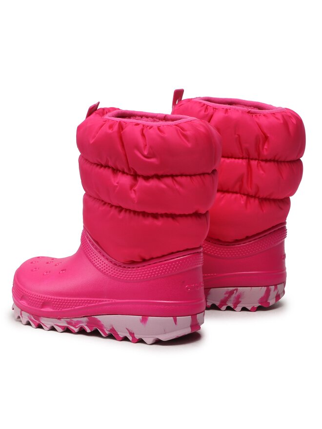 Crocs Čizme za snijeg Crocs Classic Neo Puff Boot K 207684 Ružičasta