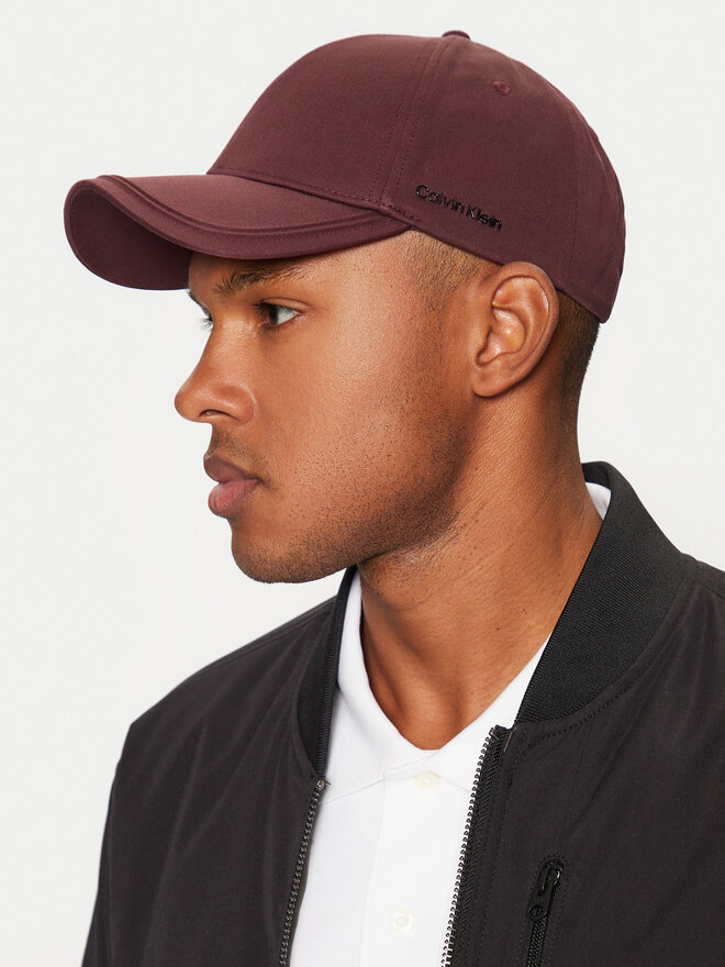 Calvin Klein Czapka z daszkiem Calvin Klein K50K512613 Brązowy