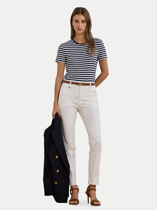 LAUREN RALPH LAUREN LAUREN RALPH LAUREN Póló 200957662001 Sötétkék Slim Fit