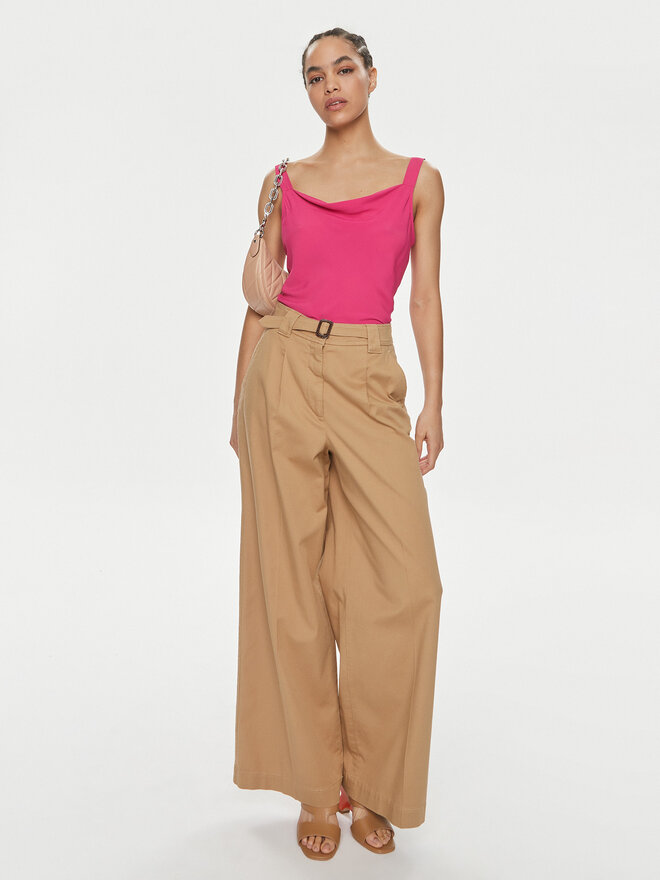 Marella Marella Marškinėliai Odilia 2413161182 Rožinė Regular Fit