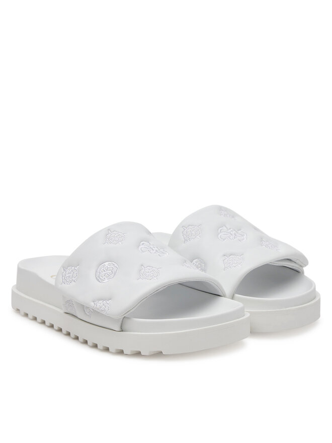 Guess Klapki Guess FLJFA2ELE19 Biały