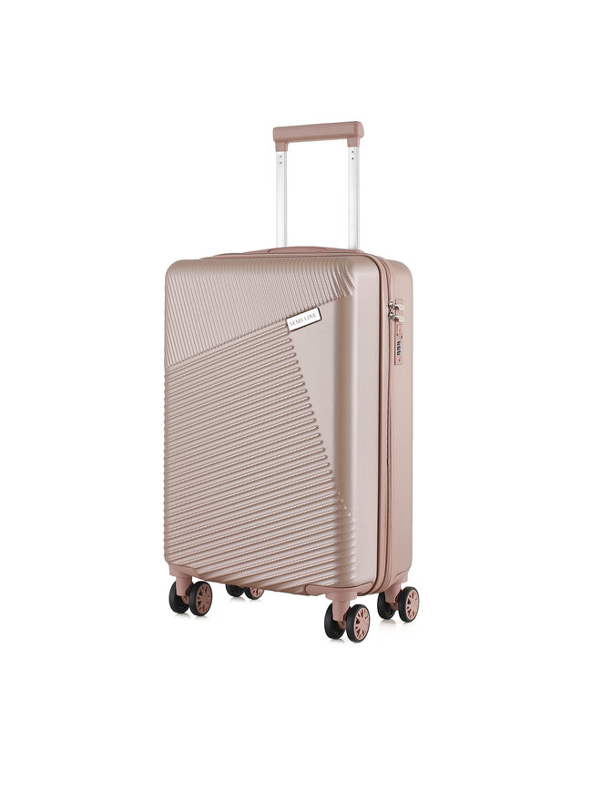 Semi Line Βαλίτσα Καμπίνας Semi Line T5758-2 Ροζ