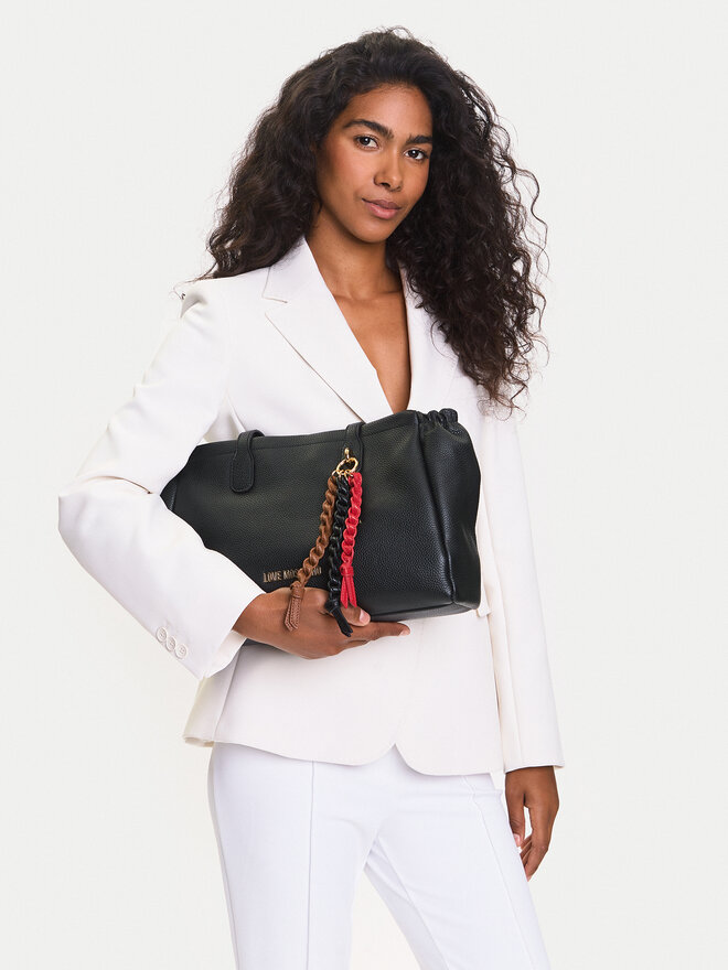 LOVE MOSCHINO Handtasche LOVE MOSCHINO JC4306PP0MK1100A Schwarz