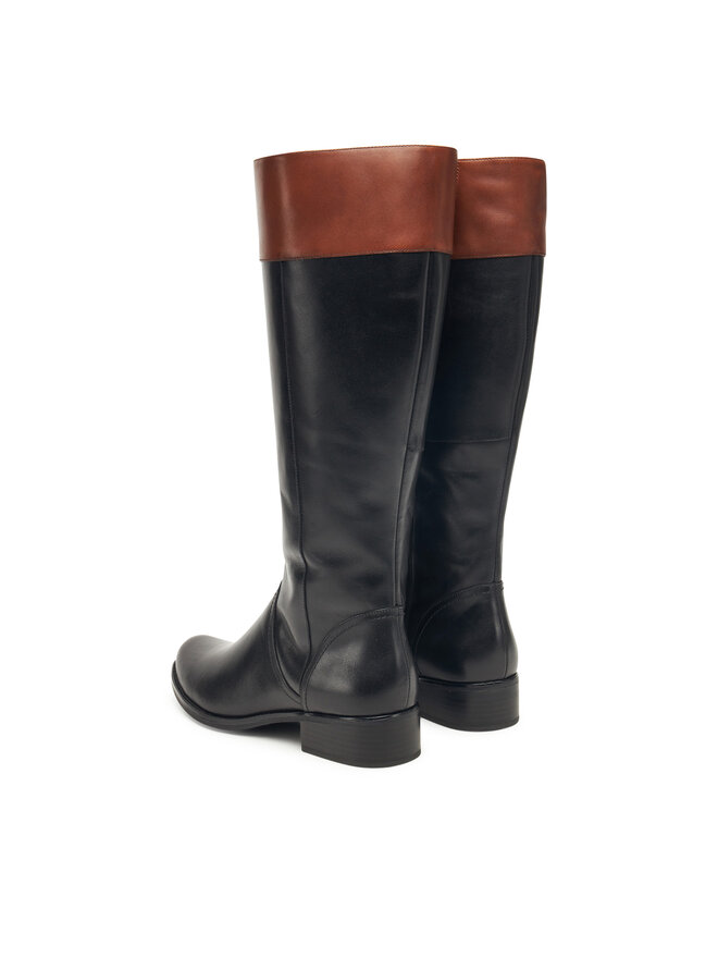 Caprice Dames 9-25513-41 platte laarzen, Cognac Kam, 40 EU