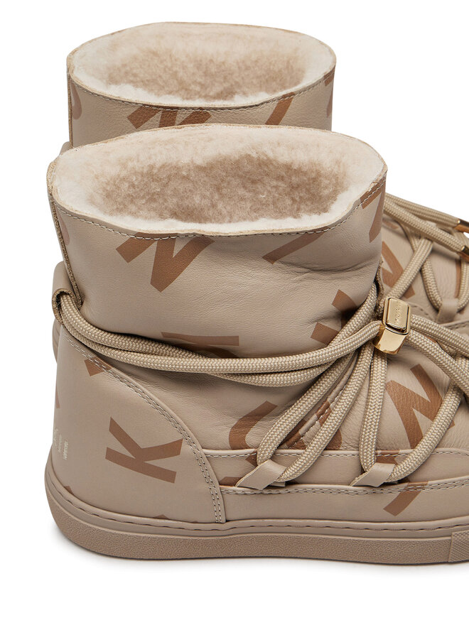 Inuikii Μπότες Χιονιού Inuikii Full Leather 75202-088 Μπεζ