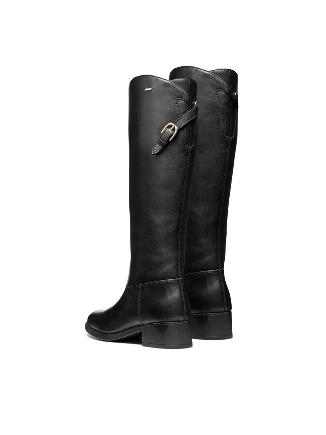 Geox Офицерки Geox D Camexia Np Abx D566WB 00043 C9999 Черен