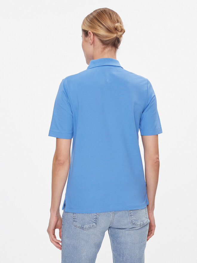 Tommy Hilfiger Tommy Hilfiger Poloshirt Reg Crest Emb Polo Ss WW0WW41061 Blau Regular Fit