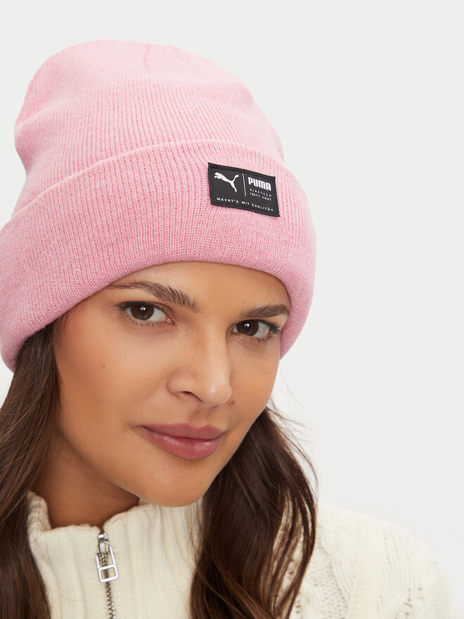 Puma Czapka Puma Archive Heather Beanie 021739 27 Różowy
