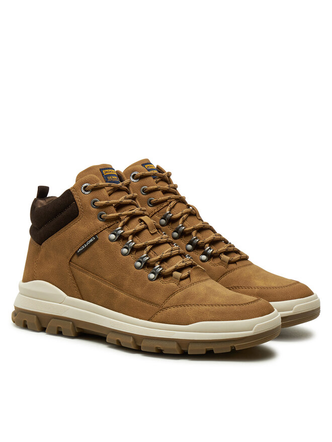 Jack&Jones Gležnjarji Jack&Jones Imperial 12257750 Rjava