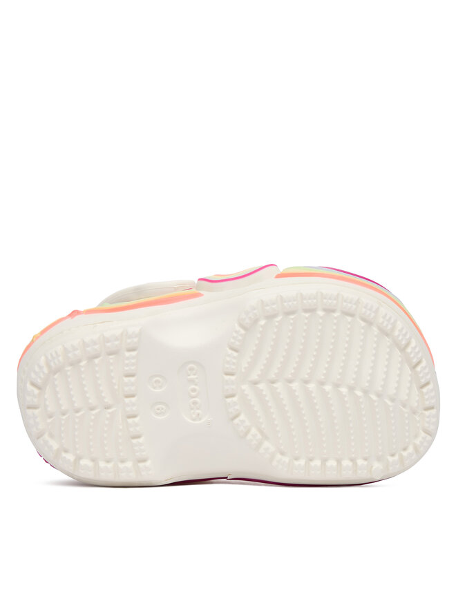 Crocs Шльопанці Crocs Toddler Crocs Iam Unicorn Lights Classic Clog 212508 Білий