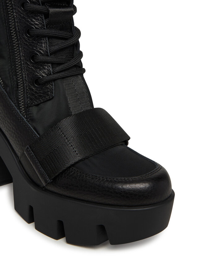 United Nude Schnürschuhe United Nude Grip Combat Mid 1096201165 Schwarz