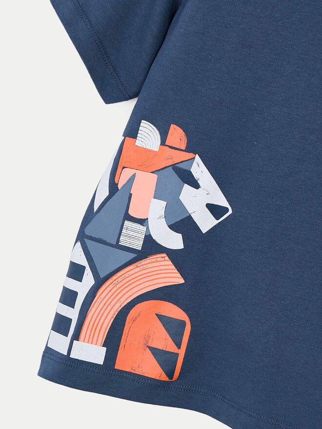 Mayoral Mayoral T-Shirt 3029 Dunkelblau Regular Fit