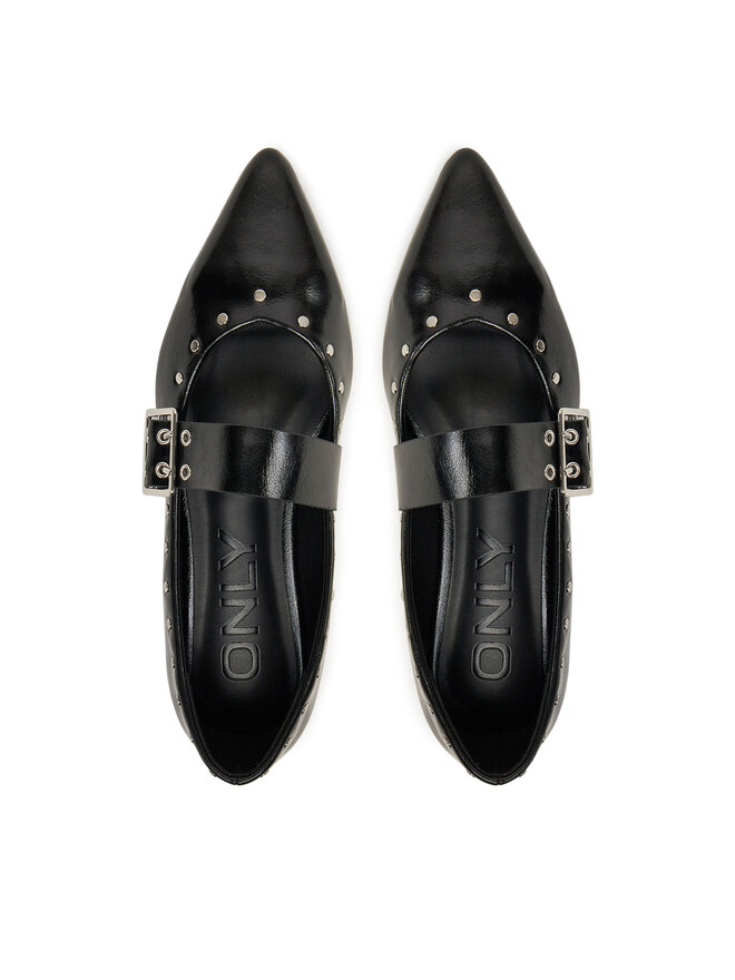 ONLY Shoes Baleriny ONLY Shoes 15340896 Czarny