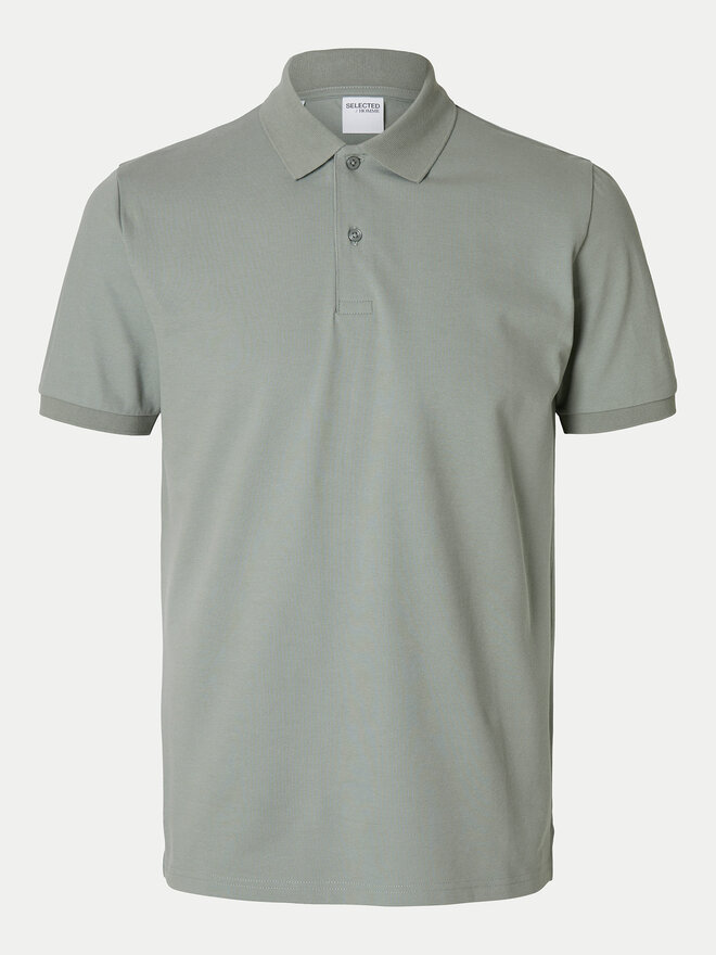 Selected Homme Selected Homme Pólóing 16095851 Zöld Slim Fit