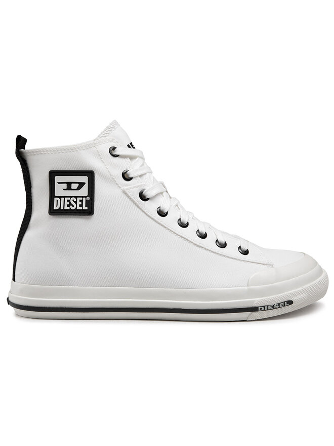 Diesel Sneakers aus Stoff Diesel S-Astico Mid Cut Y02370 P1992 T1015 Weiß