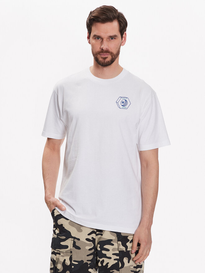 DC DC Camiseta Quality Goods ADYZT05235 Blanco Relaxed Fit