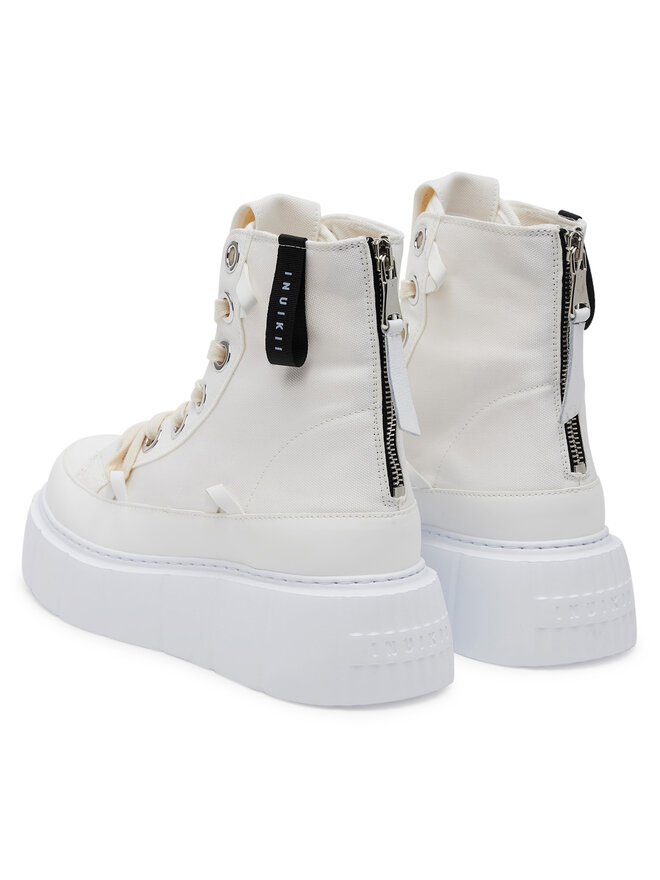 Inuikii Plátenky Inuikii Matilda Canvas High 30103-025 Biela