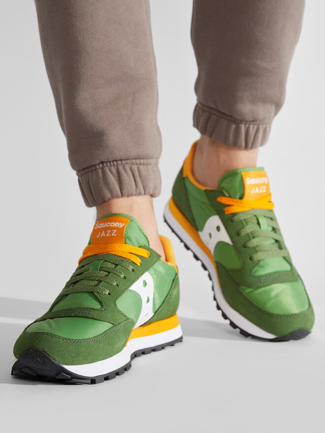 Saucony jazz green orange outlet