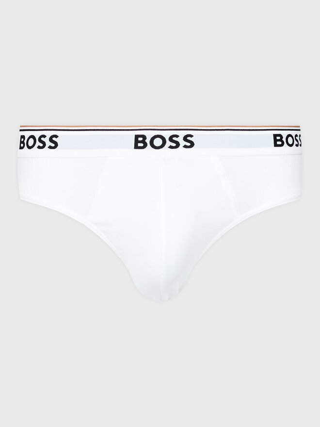 BOSS BOSS Pack de 3 slips Power 50475273 Blanco
