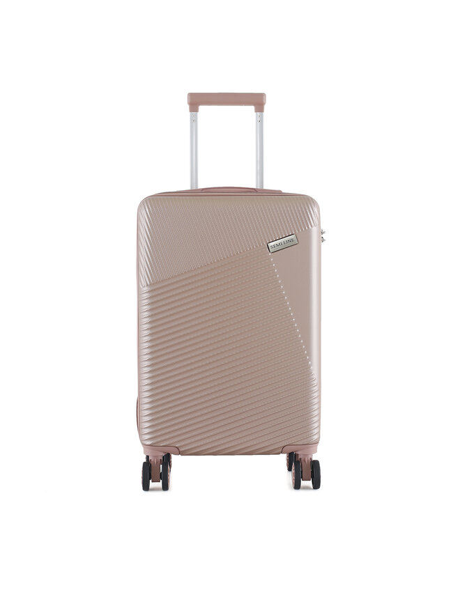 Semi Line Βαλίτσα Καμπίνας Semi Line T5758-2 Ροζ