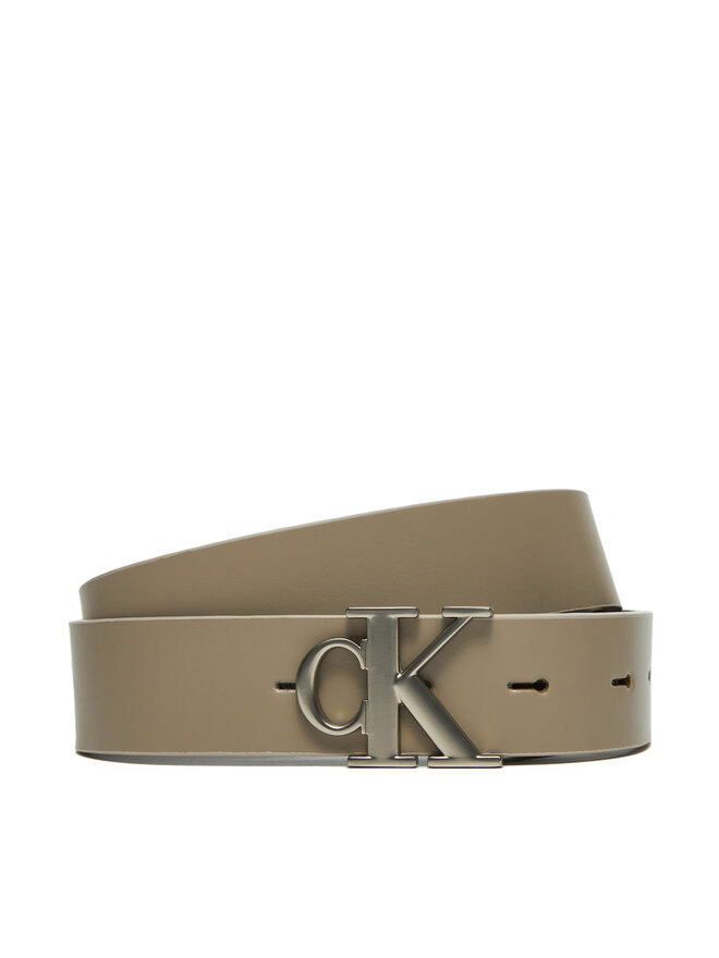 Calvin Klein Jeans Pasek Damski Calvin Klein Jeans Mono Pl Rev Lthr Belt K60K612288 Brązowy