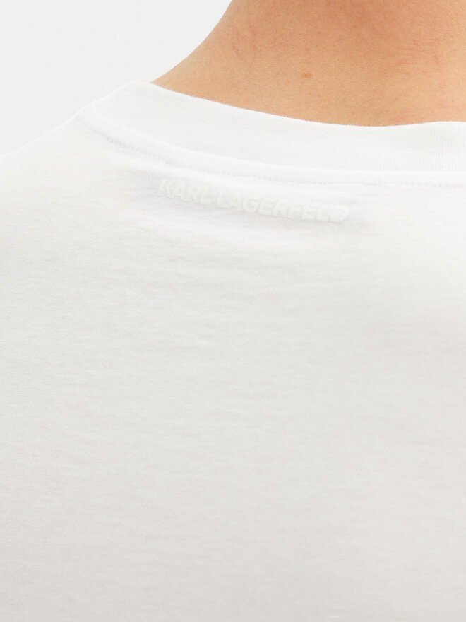 KARL LAGERFELD KARL LAGERFELD Camiseta 755073 552251 Blanco Regular Fit