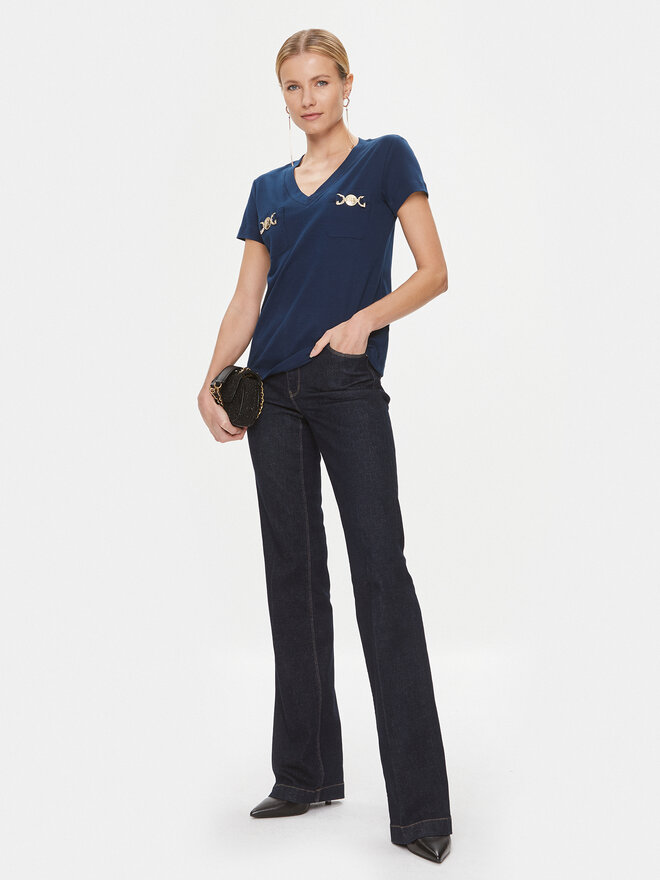 Marciano Guess Marciano Guess Majica 4RGP25 6229A Mornarsko modra Regular Fit