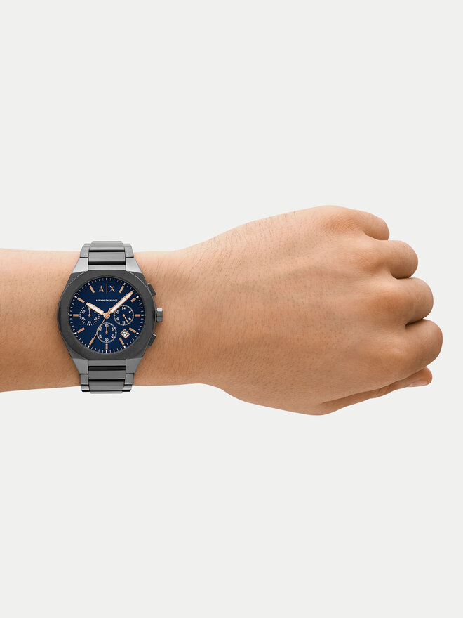 Armani Exchange Zegarek Armani Exchange Rafael AX4182 Srebrny