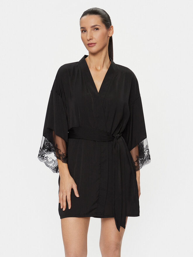 Bluebella Bluebella Bademantel Marseille 41902 Schwarz Regular Fit