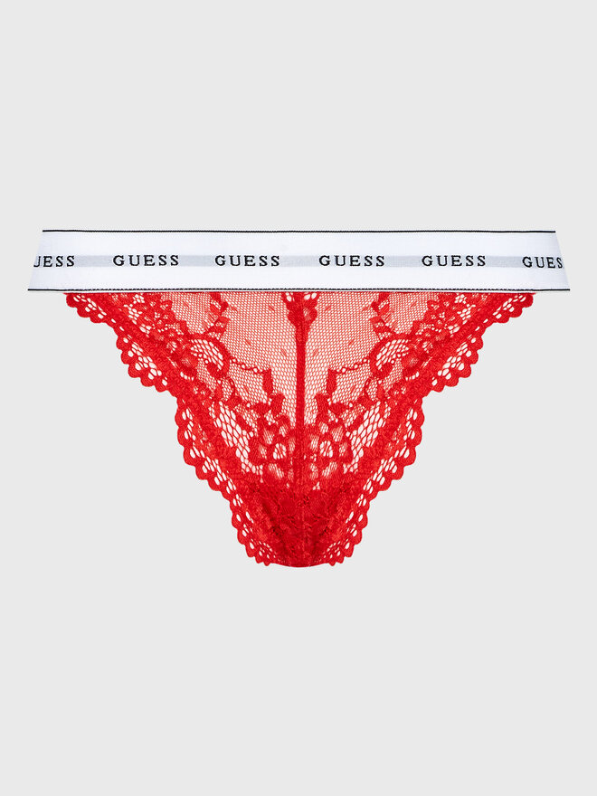 Guess Guess Braziljske spodnje hlačke Belle O97E01 KBBT0 Rdeča