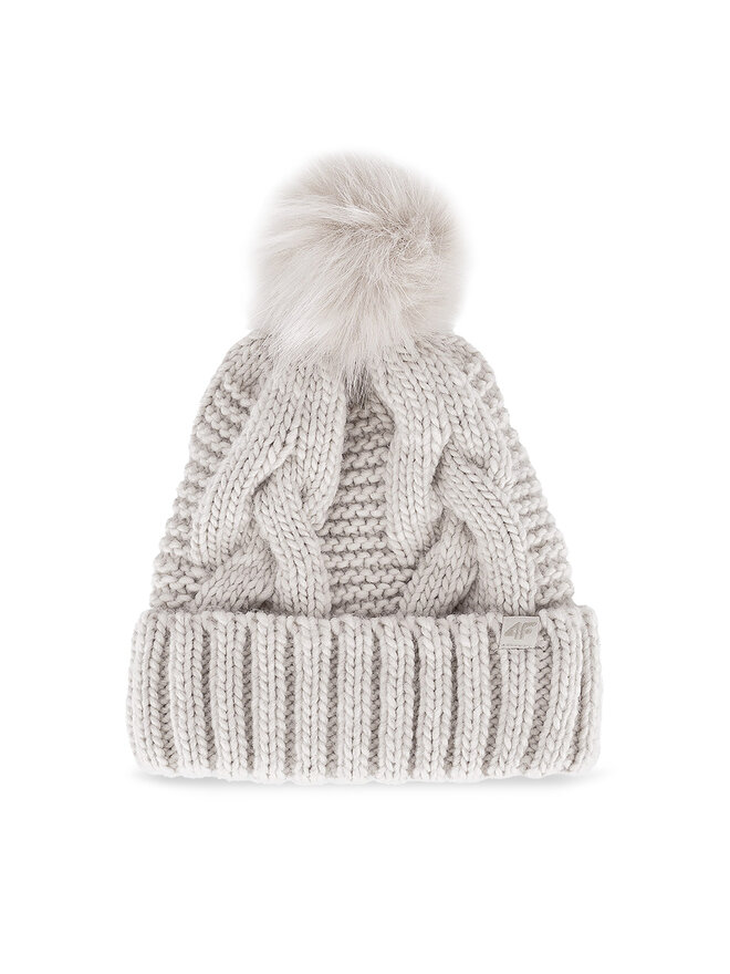 4F Gorro 4F 4FWAW24ACAPF411 Écru