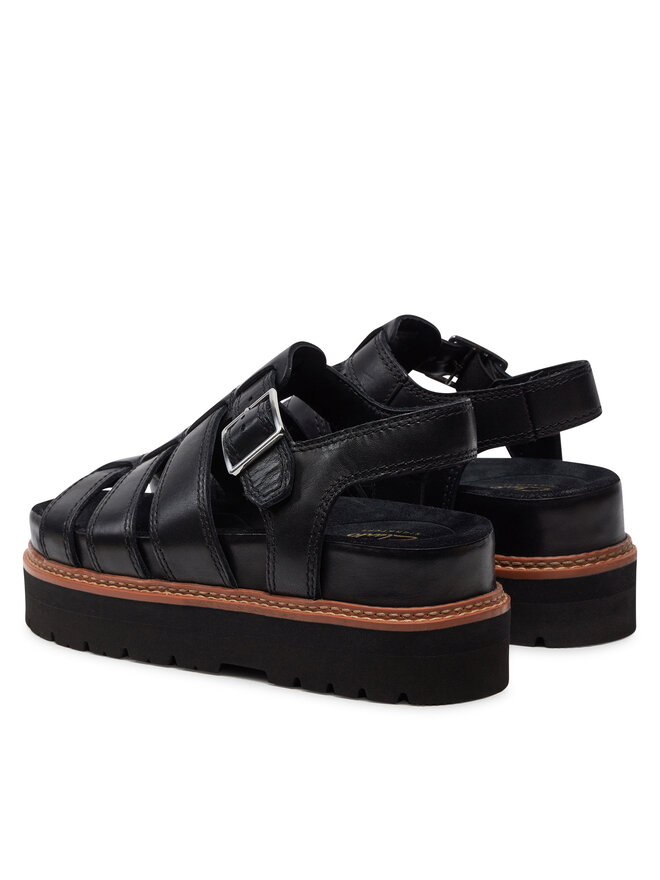 Clarks Босоніжки Clarks Orianna Twist 26176317 Чорний