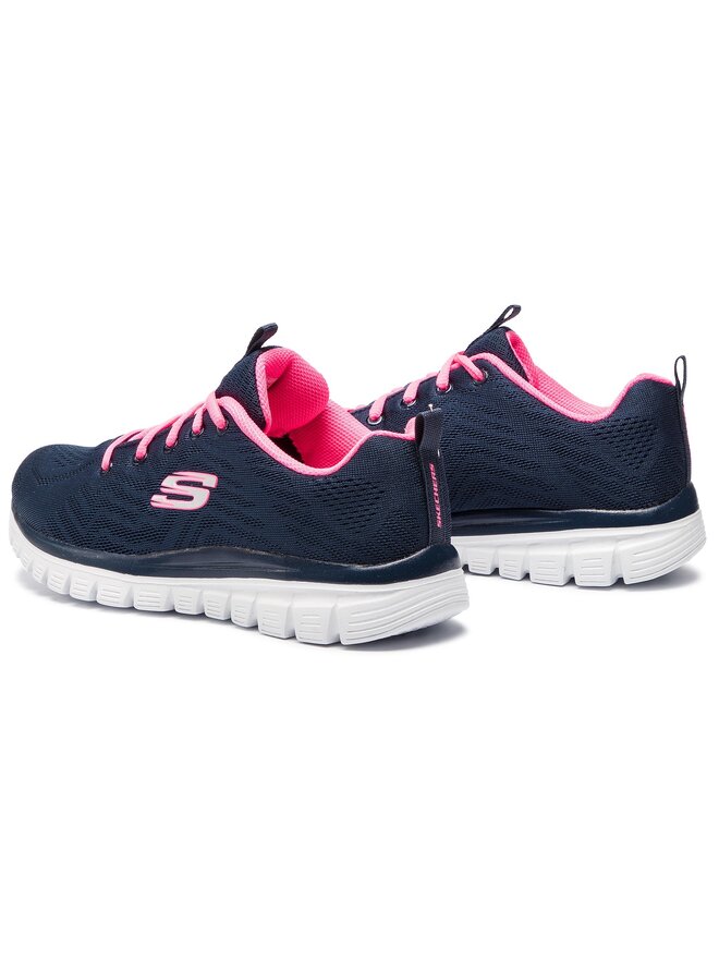 Skechers Sneakersy Skechers Get Connected 12615/NVHP Tmavomodrá
