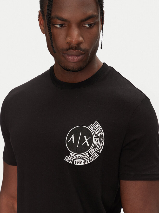 Armani Exchange Armani Exchange T-Shirt XM000556 AF10358 UC001 Μαύρο Regular Fit