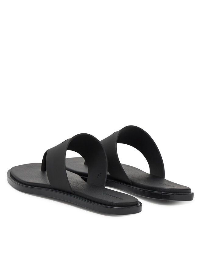 Calvin Klein Zehentrenner Calvin Klein Toepost Tpu Slide HW0HW02836 Schwarz