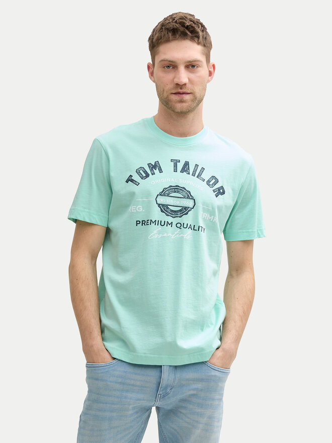 Tom Tailor Tom Tailor Camiseta 1037735 Verde Regular Fit