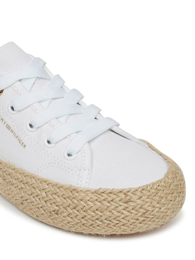 Tommy Hilfiger Espadrilky Tommy Hilfiger T3A9-33732-0890100 Biela