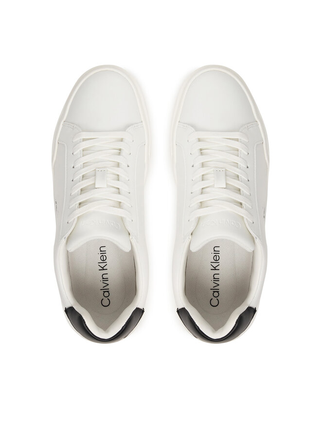 Calvin Klein Sneakers Calvin Klein Chunky Cupsole Laceup Lth Ml YW0YW01947 Weiß
