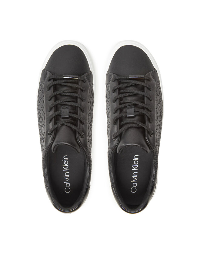 Calvin Klein Αθλητικά Calvin Klein Vulc Lace Up Mono Pu HW0HW02573 Μαύρο