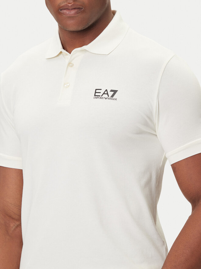 EA7 Emporio Armani EA7 Emporio Armani Polo 8NPF14 PJVQZ U1105 Beis Regular Fit