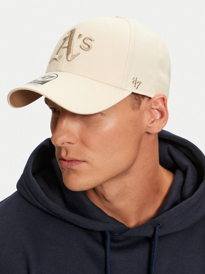 47 Brand Шапка с козирка 47 Brand BCPTN-SUMVP18WBP-NT00 Бежов